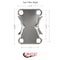 Service Caster Baker's Mark 176BINCSTFXD Replacement Caster BAK-SCC-20R314-PPUB-MRN - alternate 4